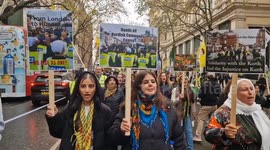 'Turkey state, fascist state': Kurdish community march against police raid in Central London
