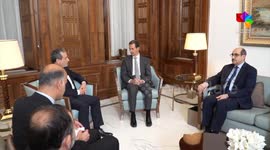 Syria's Assad meets Iranian FM, vows to intensify attacks against 