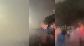 Georgia: Protesters Target Special Forces with Pyrotechnics in Tbilisi