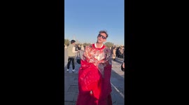 American donor of Japanese war crime photo album shares his Beijing experience