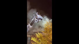 House fire 526 e 82nd St, NY, NY