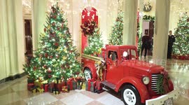 White House unveils 2024 holiday decorations