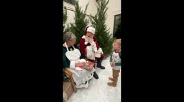 Southern Santa finds out Parker’s Elf on the Shelf name