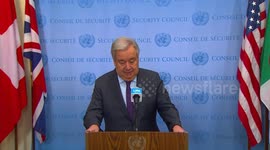 UN chief calls for end to fighting in Syria, return to political process