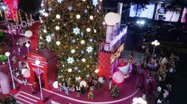 Southeast Asia's tallest Christmas tree is at Centralworld in Bangkok