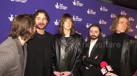 Exclusive interview with the band Blossoms at The National Lottery's Big Bash