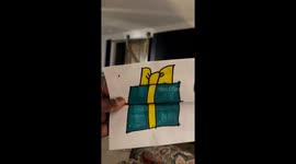 Son Proud Of Folding Paper Art