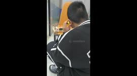 Schoolboy builds homemade radio to receive news broadcasts in China