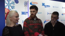 interview with Clean Bandit at Jingle Bell Ball