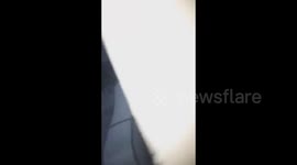 Syria: The moment female prisoners are released from Saydnaya prison in rural Damascus