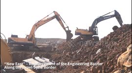 Israel: The 210th Division Continues Defensive Activity Along the Northern Border With Syria