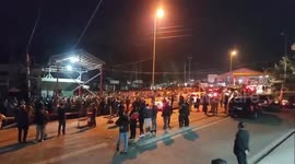 Lebanon: Video from Masnaa border crossing