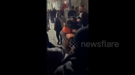 Palestine: Female Palestinian prisoner Sabrin Odeh reunites with her family after three months in Israeli detention