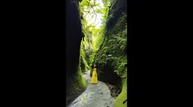 Explore this spectacularly lush gorge in the Philippines