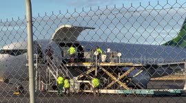 Giant pandas arrive in Australia