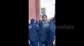 US: American police have arrested sociologist Andrew Ross during an event at New York University