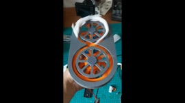 Dragon in motion: China's figure-eight machinery performs spectacularly