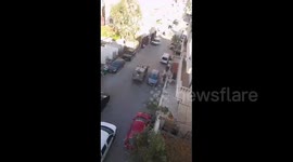 Israeli troops storm the town of Hizma, east of Jerusalem