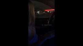 Masked Men Follow Women's Car