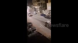 Israeli forces carry out a military invasion into Nablus City in the West Bank