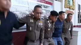 Self-flagellating cops perform public humiliation ritual for 'drunk officer who brandished gun'