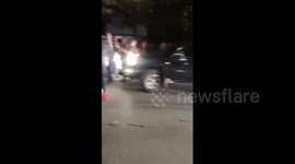 Syria: Popular demonstrations in the city of Tartus on Wednesday evening to condemn the repeated armed robberies of people's homes