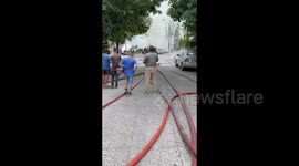 Argentina: A plane went off the track in Buenos Aires and crashed into a house: the pilot and co-pilot died