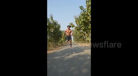 India's Fastest Runner,Who runs with SUV's,Bikes in lighting speed