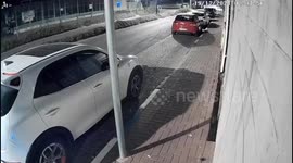 Israel: The moment of the attack night in Ramat Gan