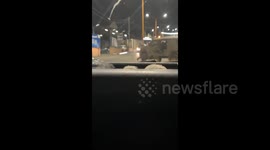 Israeli forces storm the towns of Kafr Malik and Silwad, northeast of Ramallah