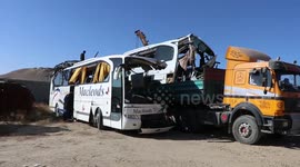 44 dead, 76 injured in east Afghanistan road accidents