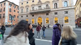 Palazzo Cipolla in the Museo del Corso complex hosts the masterpiece “The White Crucifixion” by Marc Chagall on the occasion of events related to the Jubilee in Rome.