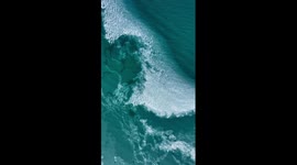 Ice floating on Qinghai Lake