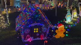 Sleepy Hollow Christmas Lights In Torrance California neighbourhood