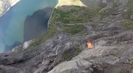 norway base jumping aerobatics
