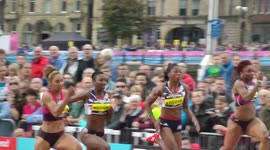 Women's 100 metres Great North City Games 2013