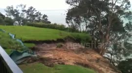Storm damage in Glendowie Auckland