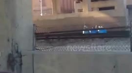 CTA Blue Line CRASH Chicago / Forest Park 9/30/13