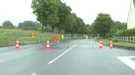 Inondation dans le village de GREZ sur LOING