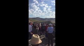 Rocket Engine Static Ground Test