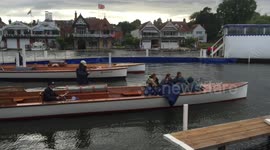 Henley Regatta in the rain