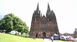Beautiful time-lapse of Lichfield cathedral