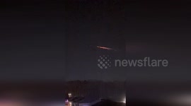 US: Starlink Satellites Create Stunning Meteor-Like Display Over Bryant, AR