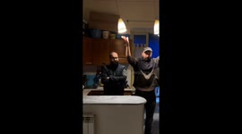 Cinematic Scene Shatters Lightbulbs