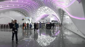 China: A Pillarless Dome Subway Station in Xi'an