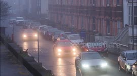 Foggy end to the year in Kent, UK