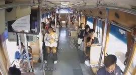 Bus passenger accused of 'faking fall from seat' to get compensation