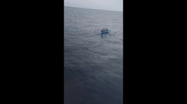 Fisherman 'stranded at sea for eight days' rescued in the Philippines