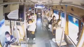 Bus passenger accused of 'faking fall from seat' to get compensation