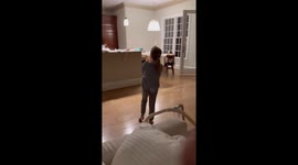 Owl lands on Christmas tree in Arlington home